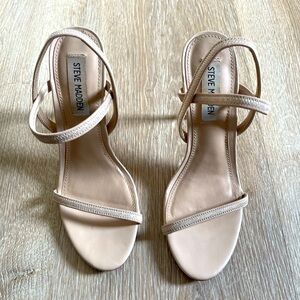 Steve Madden Women's Beige Strappy Sandals